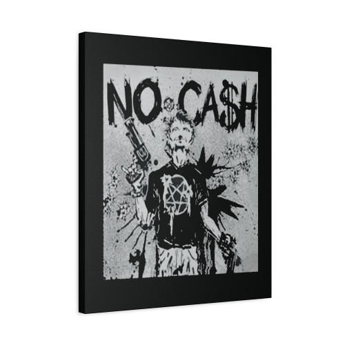 No Cash Crack Rock Steady Punk Choking Victim Canvas Print Poster
