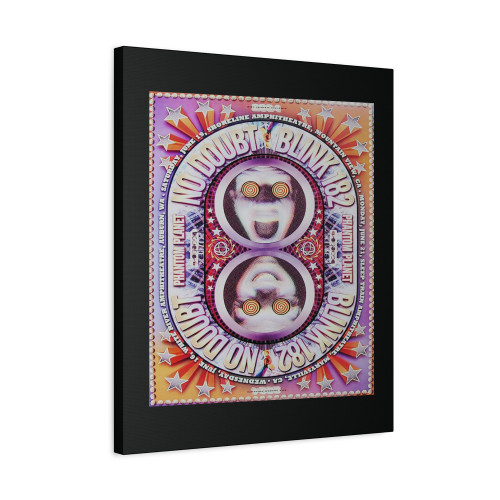 No Doubt Vintage Concert 1 Canvas Print Poster