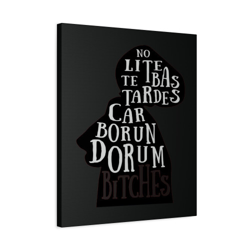 Nolite Te Bastardes Carborundorum Quote Canvas Print Poster