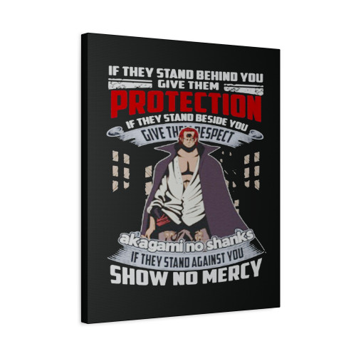 One Piece Akagami No Shanks Canvas Print Poster