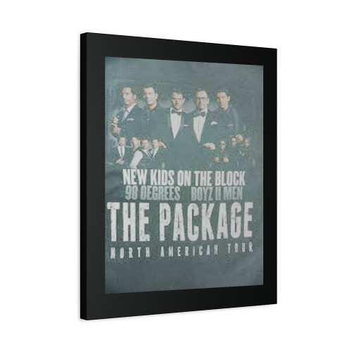 Original 2000S New Kids On The Block The Package Tour Canvas Print Poster