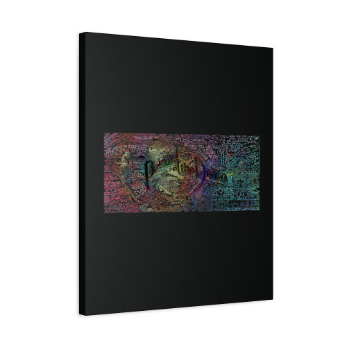 Panic At The Disco Lyrics Canvas Print Poster