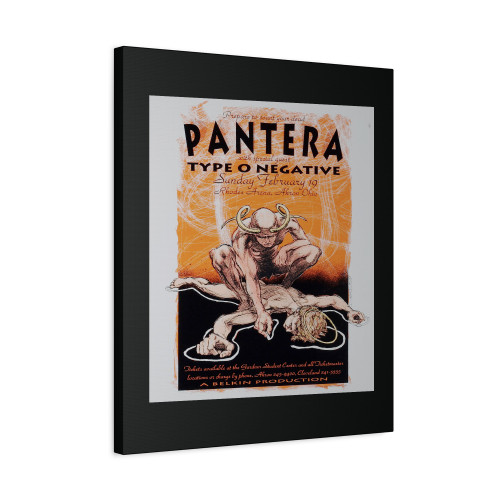 Pantera Type O Negative Canvas Print Poster
