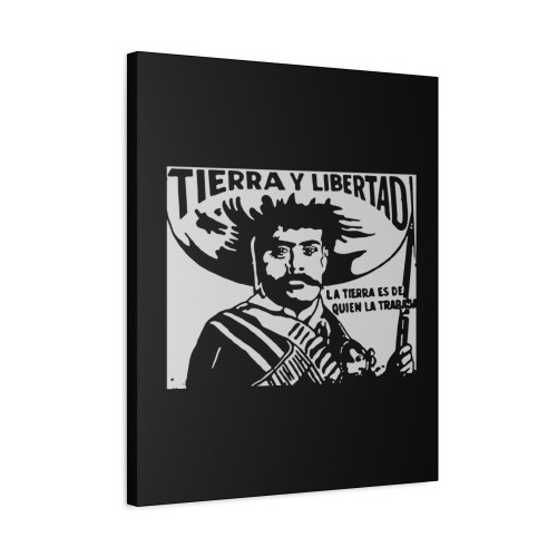 Ezln Zapatista Star Zapata Tierra Y Canvas Print Poster