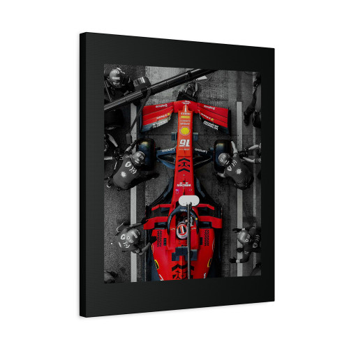 F1 Ferrari Canvas Print Poster