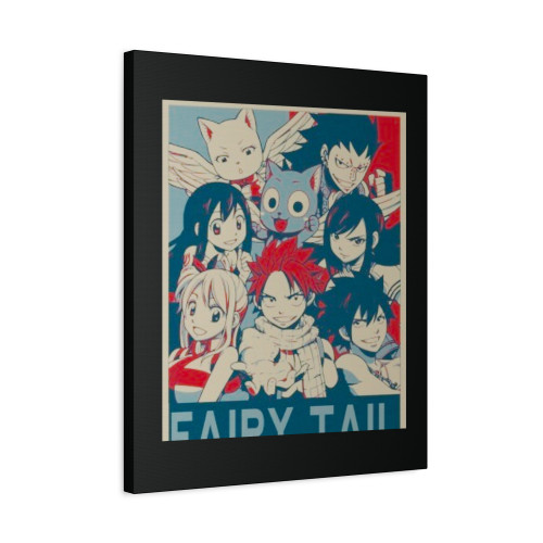 Fairy Tail Gajeel Redfox Fairy Tail Guild Happy Iron Dragon Slayer Dragon Slayers Anime Canvas Print Poster