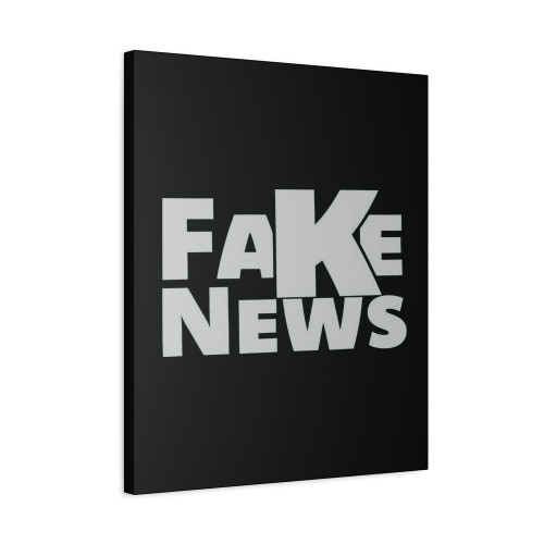 Fake News Network Canvas Print Poster