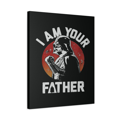 Father's Day Darth Vader I Am Your Father Canvas Print Poster