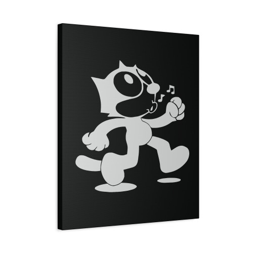 Felix The Cat Keep Walking Canvas Print Poster