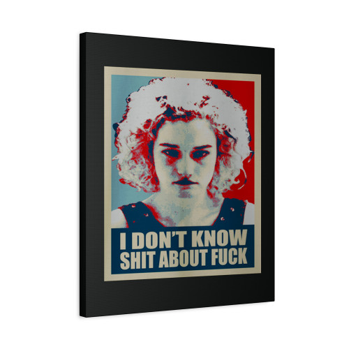 Feminist Ruth Ozark Langmore Saying Quotes Canvas Print Poster