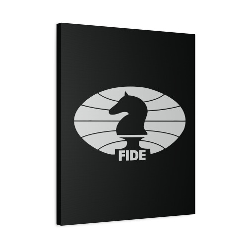 Fide Chess Canvas Print Poster
