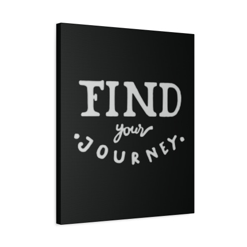 Find Your Journey Canvas Print Poster