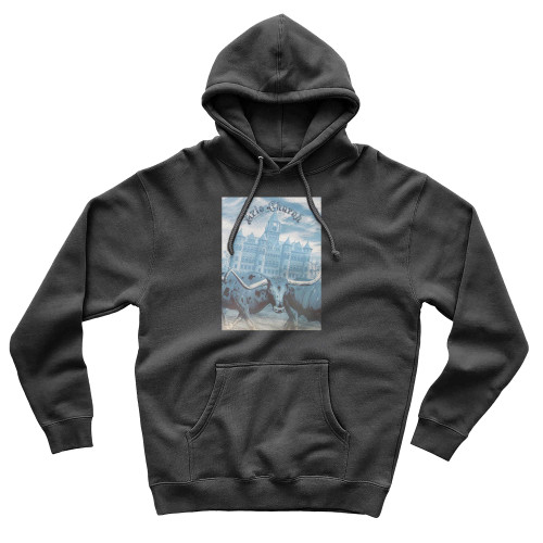 2019 Eric Church Dallas Ii Silkscreen Concert Poster Hoodie