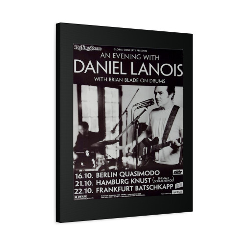 Billy Idol An Evening With Tour 2005 Canvas Print Poster