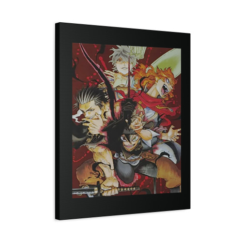 Black Clover Anime Black Clover Canvas Print Poster Black Clover Anime Black Clover Canvas Print Poster