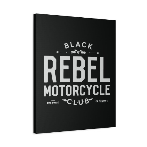 Black Rebel Motorcycle Club Desert Canvas Print Poster