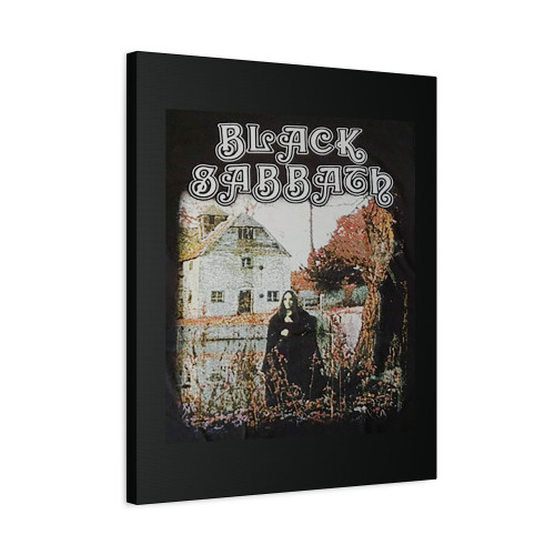 Black Sabbath Shirt Print Art Canvas Print Poster