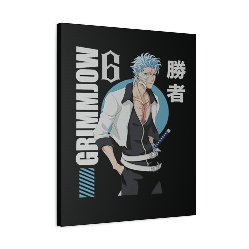 Bleach Grimmjow Jaegerjaquez Anime Canvas Print Poster