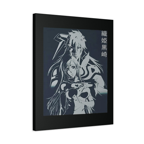 Bleach Hollow Form Ichigo Kurosaki And Orihime Inoue Anime Canvas Print Poster