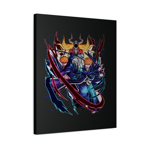 Bleach Ichigo Vasto Lorde Form Mugetsu Form Bankai Canvas Print Poster