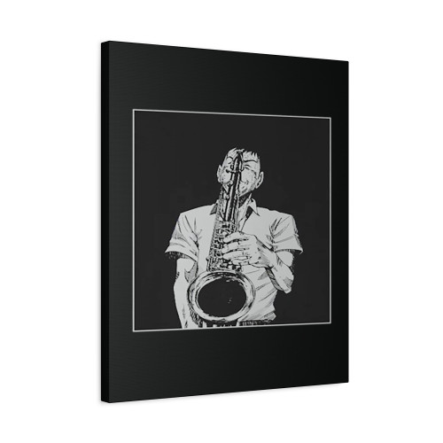 Blue Giant Anime Guy Love Canvas Print Poster