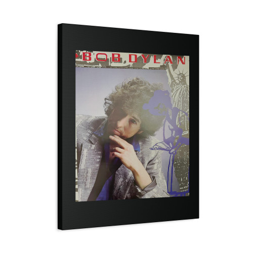 Bob Dylan - 1985 Nick Egan Poster Original Vintage Cbs Canvas Print Poster