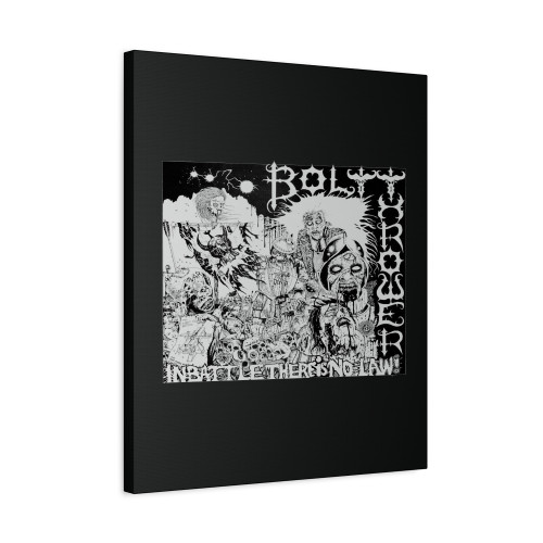 Bolt Thrower Logo Canvas Print Poster