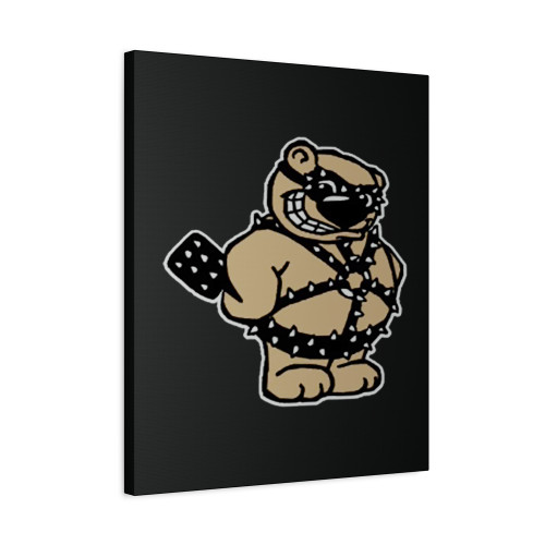 Bondage Bear Logo Canvas Print Poster