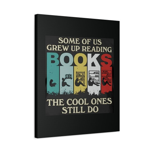 Books The Cool Ones Still Do Canvas Print Poster