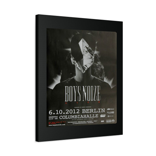 Boys Noize Txc Live Berlin 2012 Canvas Print Poster