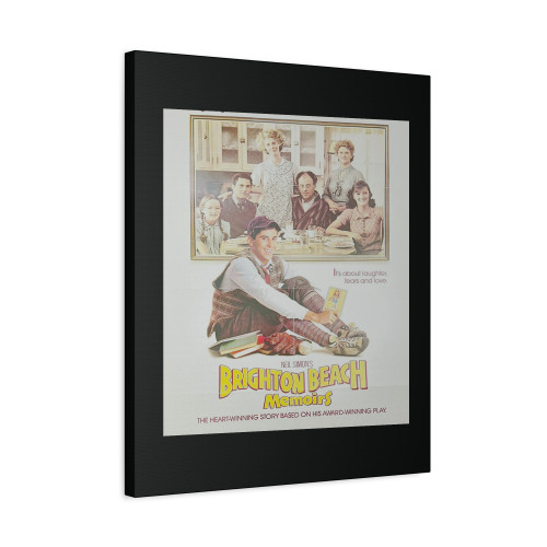 Brighton Beach Memoirs - 1986 Movie Poster Original Canvas Print Poster