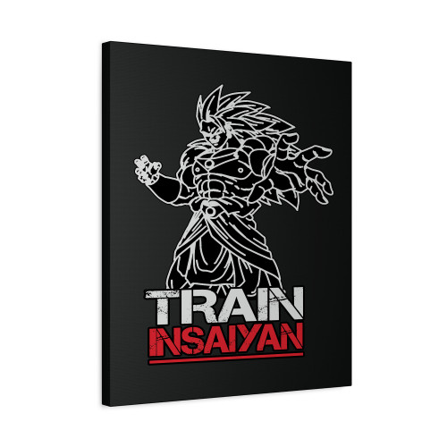 Broly Train Insaiyan Canvas Print Poster