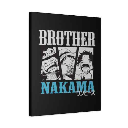 Brother Nakama One Piece Anime Canvas Print Poster