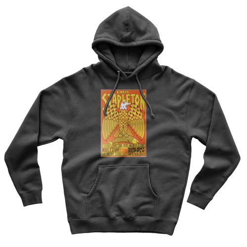 2018 Chris Stapleton Ridgefield Lithograph Concert Poster Hoodie