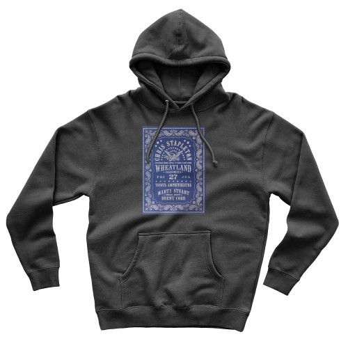 2018 Chris Stapleton Wheatland Silkscreen Concert Poster Hoodie