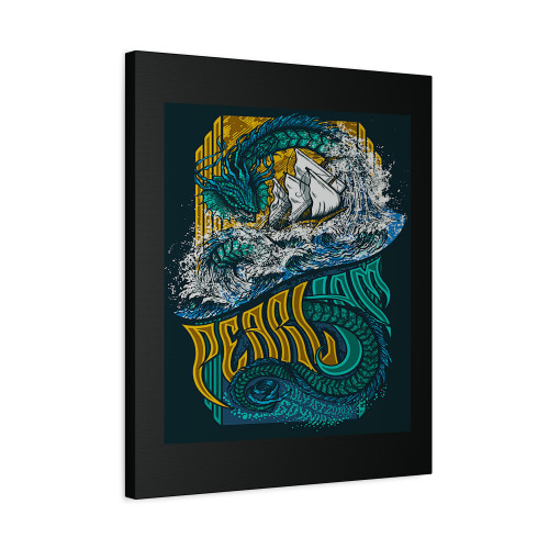 Pearl Jam Concert Iron Canvas Print Poster