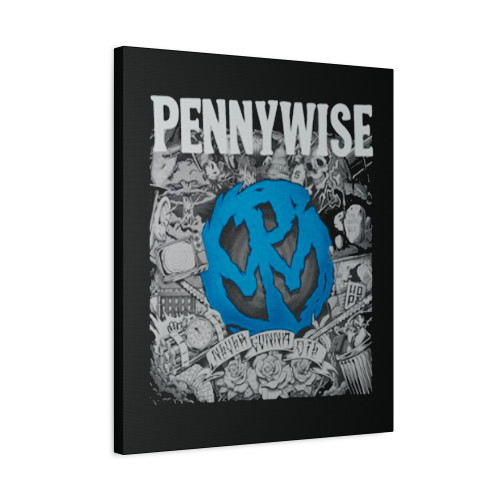 Pennywise Never Gonna Die Canvas Print Poster