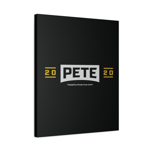 Pete Buttigieg For President 2020 Canvas Print Poster