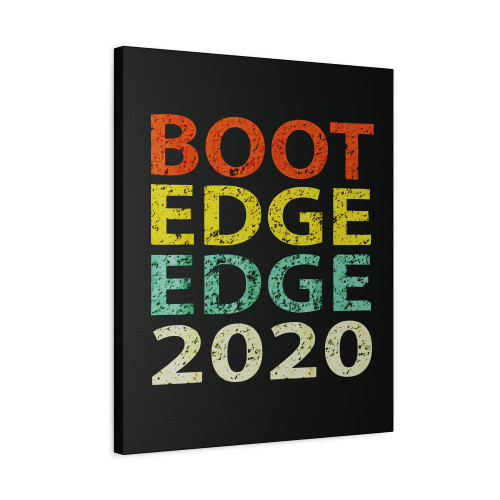 Pete Buttigieg Vintaget Boot Edge Edge Presidential Election Canvas Print Poster