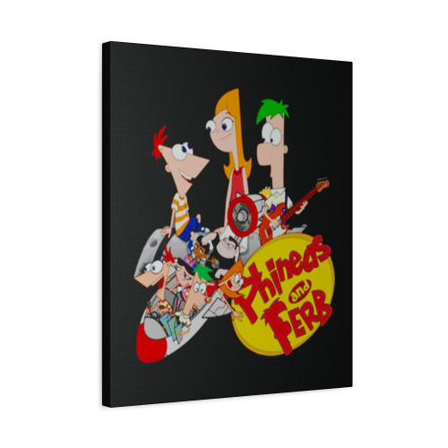 Phineas And Ferb Canvas Print Poster