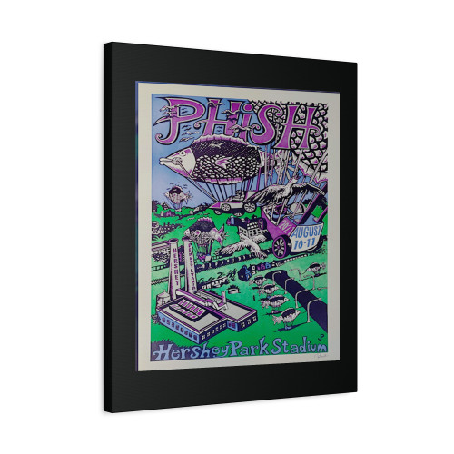 Phish Auction Off Signed 2021 Summer Tour S Canvas Print Poster