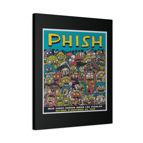 Phish Concert 4 Canvas Print Poster