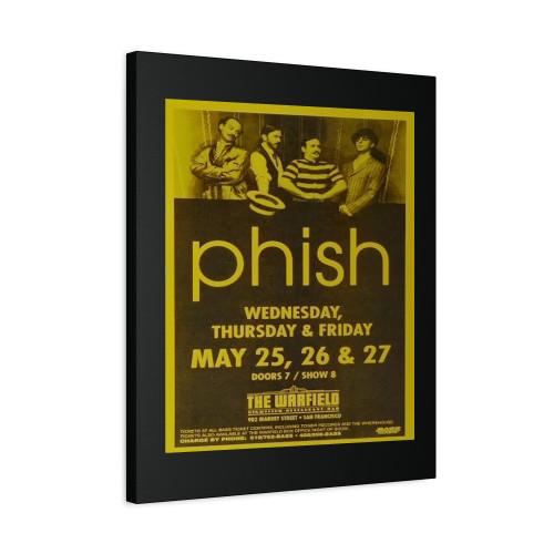 Phish Poster Canvas Print Poster
