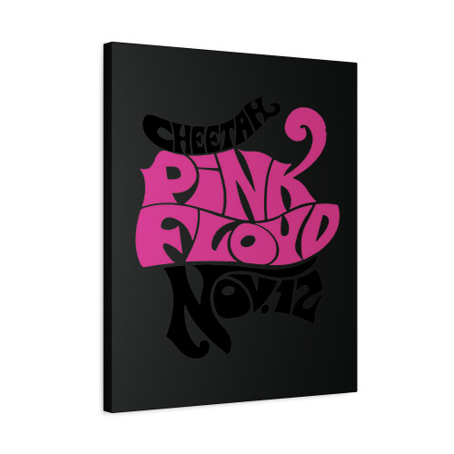 Pink Floyd Cheetah Canvas Print Poster