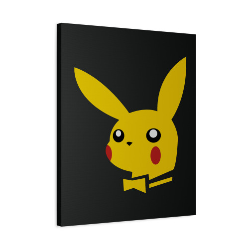 Playboy Pikachu Pikachu As The Playboy Bunny Canvas Print Poster