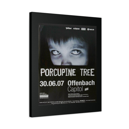 Porcupine Tree Blank Planet Frankfurt 2007 Canvas Print Poster