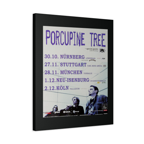Porcupine Tree The Incident Tour 2009 Canvas Print Poster
