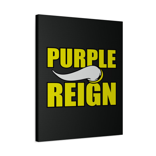 Purple Reign Minnesota Vikings Canvas Print Poster