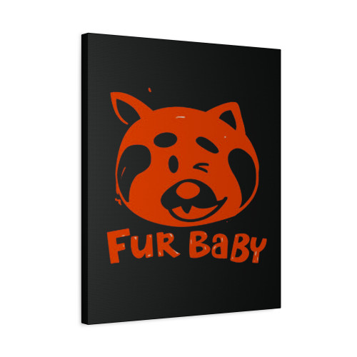Fur Baby Turning Red Canvas Print Poster