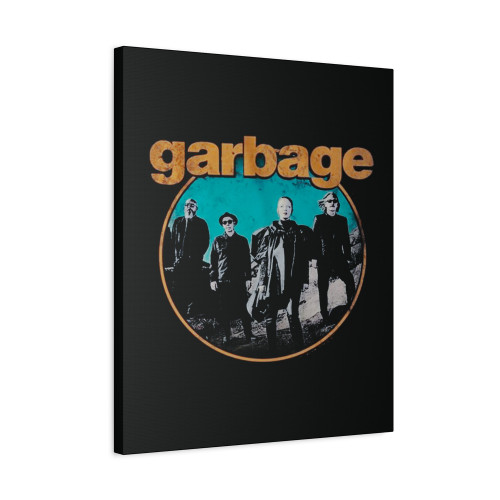 Garbage Garbage Grunge Black Adult Canvas Print Poster